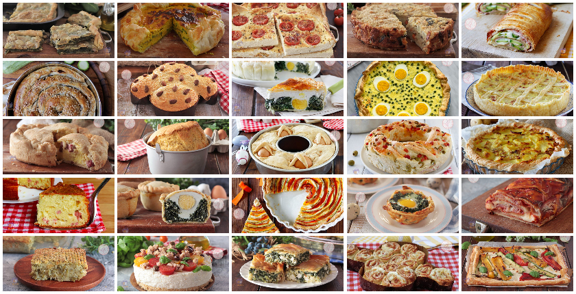 Torte salate per Pasquetta