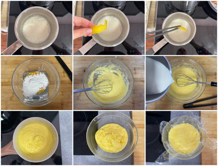 Crema pasticcera per torta