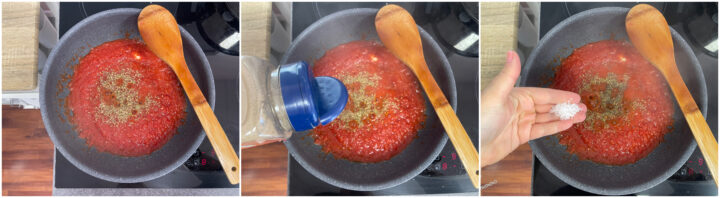 Pasta alla pizzaiola
