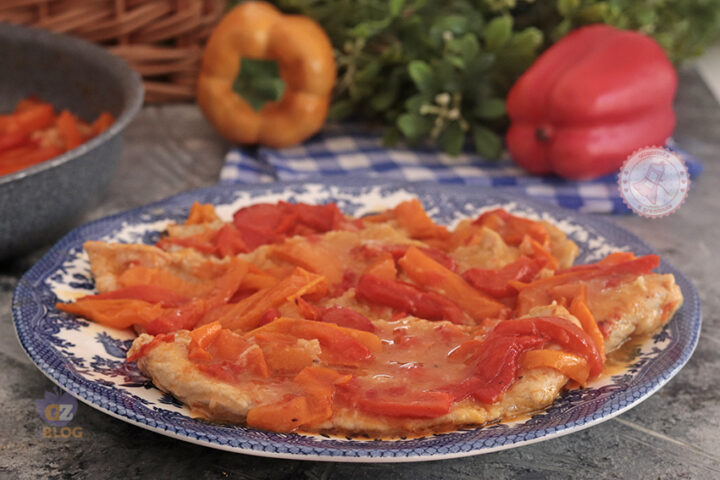 Scaloppine ai peperoni