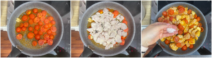 Bocconcini di pollo alla ligure