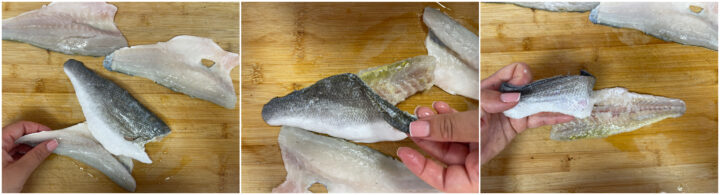 Cotolette di branzino