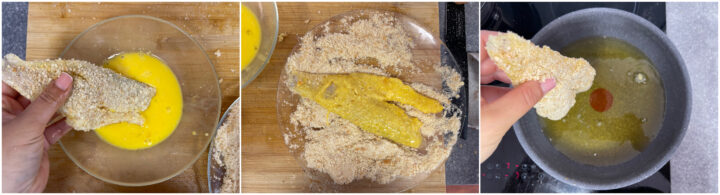 Cotolette di branzino