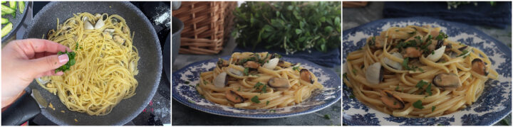 Pasta cozze vongole