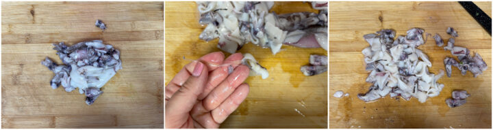 Pasta al sugo di calamari