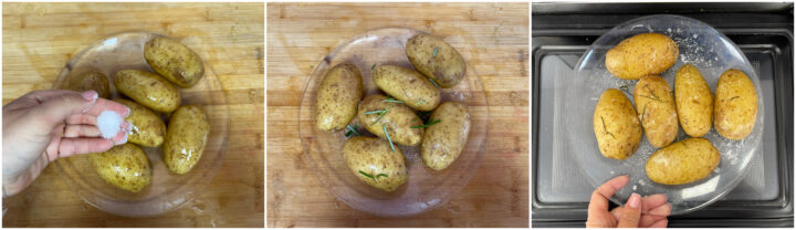 Patate al microonde
