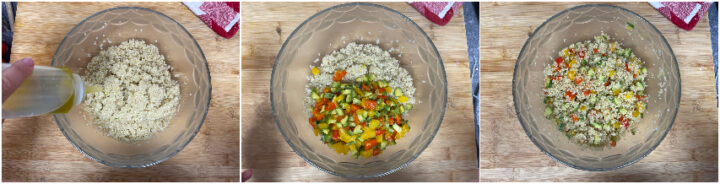 Quinoa con verdure
