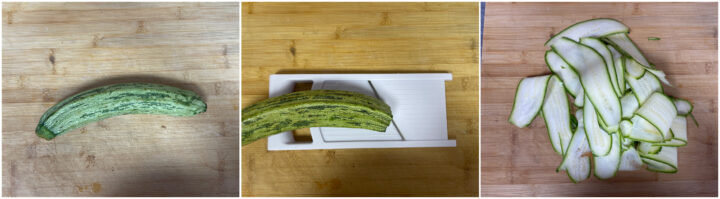 Sfogliata di zucchine stracchino e scamorza