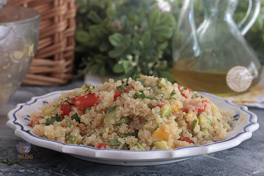 Quinoa con verdure ricetta
