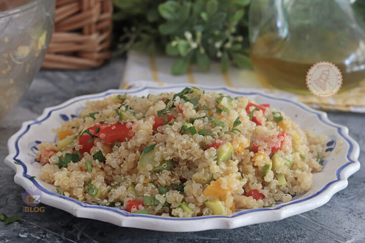 Quinoa con verdure ricetta