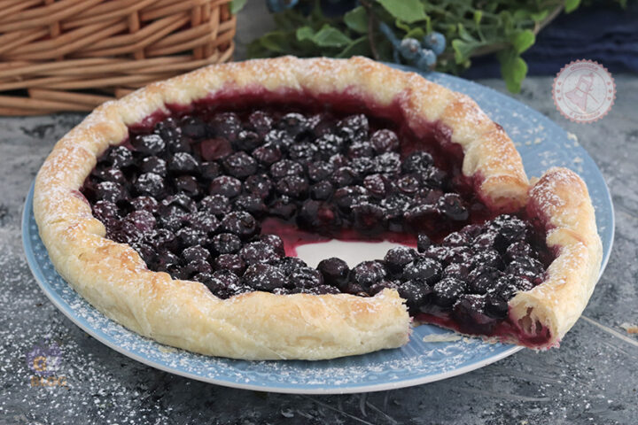 Sfogliata ai mirtilli