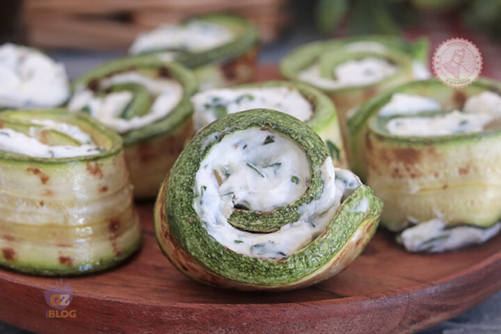 Involtini freddi di zucchine ricetta
