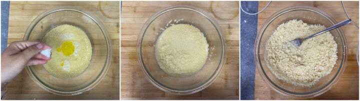 Cous cous tonno piselli e basilico ricetta