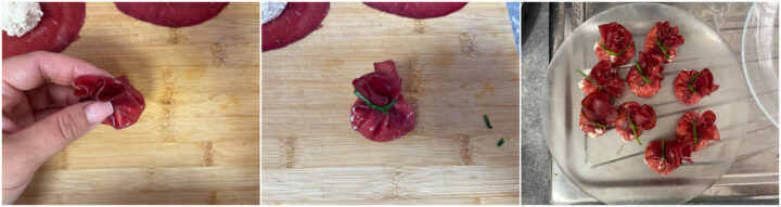 Fagottini di bresaola ricetta