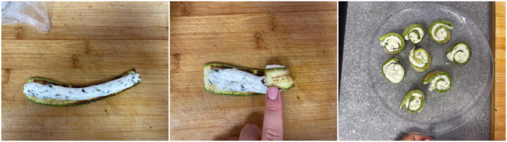 Involtini zucchine philadelphia ricetta