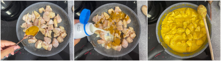 Petto di pollo al curry