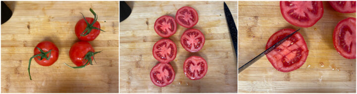 Pomodori in friggitrice ad aria ricetta