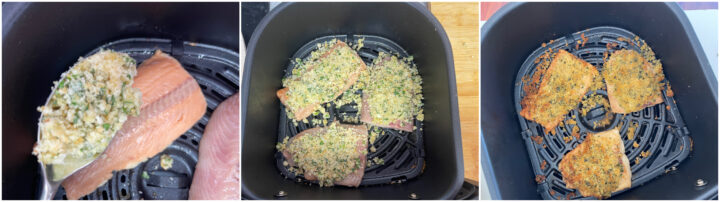 Salmone in friggitrice ad aria ricetta