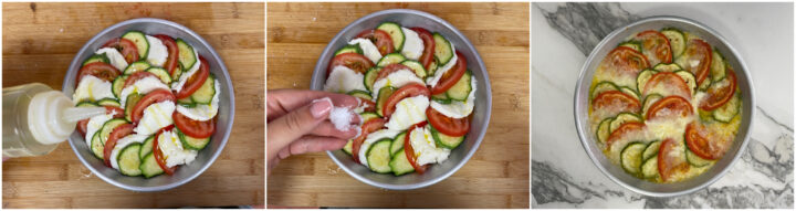 Zucchine alla caprese ricetta
