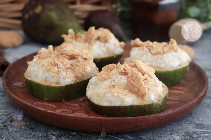 Fichi con ricotta e amaretti senza cottura ricetta