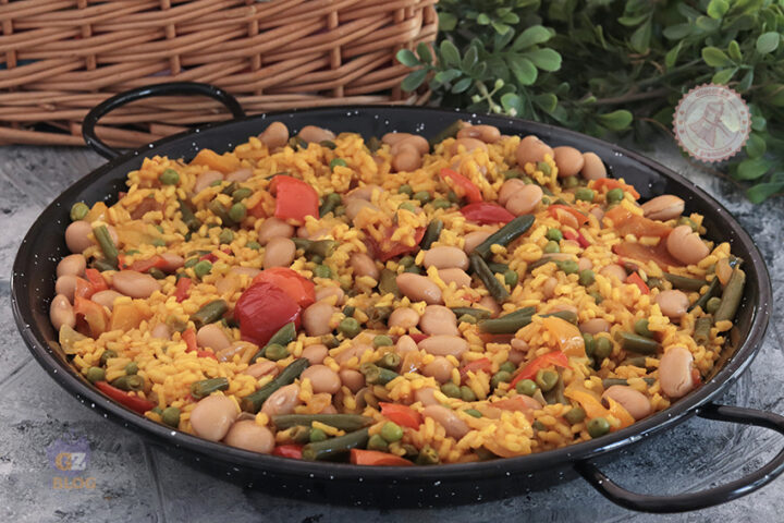 Paella vegetariana ricetta