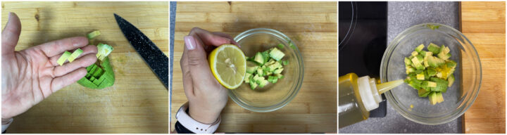Avocado ripieno freddo ricetta