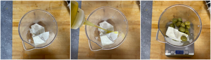 Crema di feta e olive ricetta