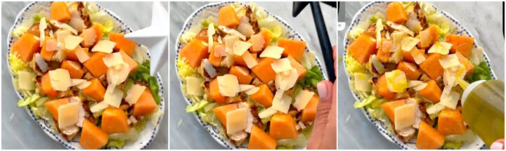 Insalata di melone pollo marinato ricetta