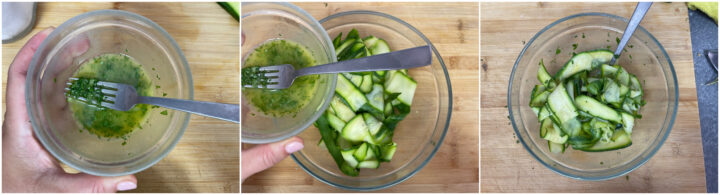 Insalata di zucchine ricetta