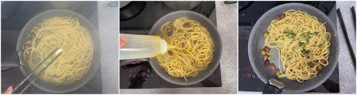 Pasta alla puttanesca bianca ricetta