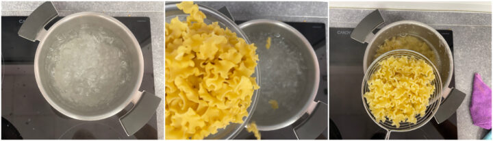 Pasta tonno olive e pecorino ricetta