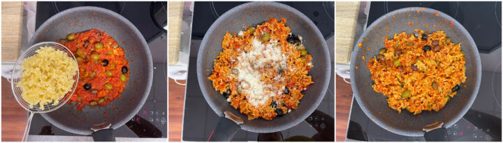 Pasta tonno olive e pecorino ricetta