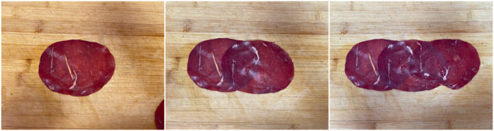 Rose di bresaola senza cottura ricetta