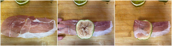 Torrette di fichi e prosciutto crudo ricetta