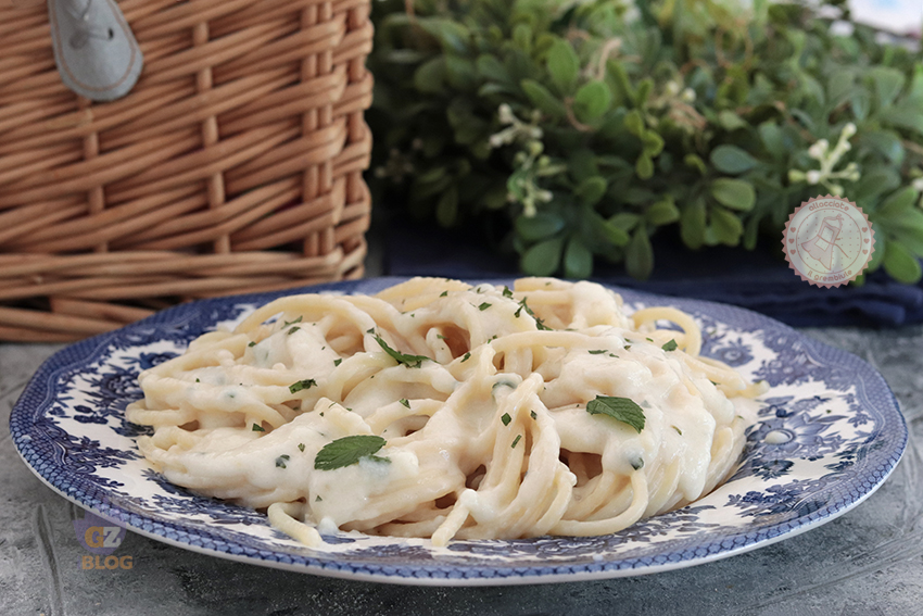 Pasta menta e pecorino ricetta