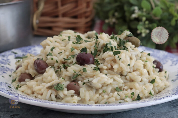 Risotto alla puttanesca in bianco ricetta