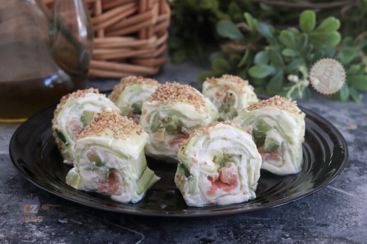 Sushi di cetriolo ricetta