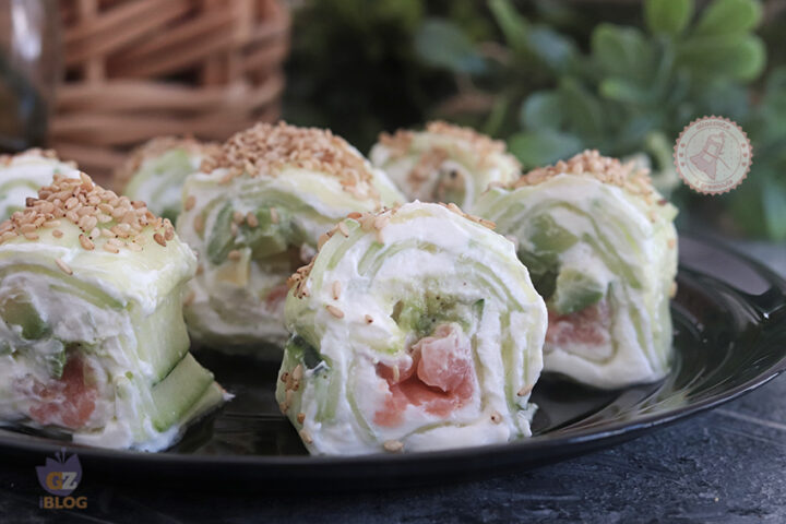 Sushi di cetriolo ricetta