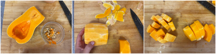Ciambella variegata zucca e cioccolato ricetta