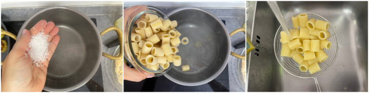 Pasta fredda con pesce spada ricetta