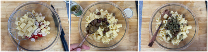 Pasta fredda con pesce spada ricetta