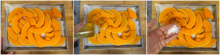 Zucca al forno ricetta