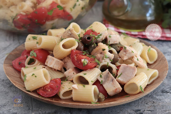 Pasta fredda con pesce spada ricetta