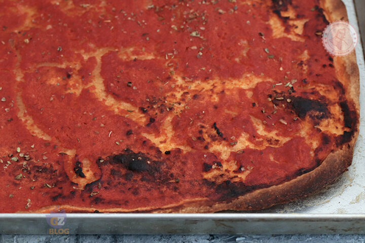 Pizza secca senza lievito ricetta