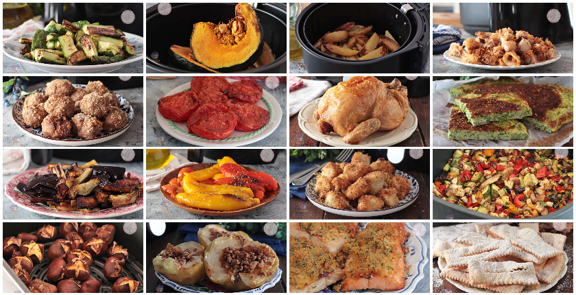  RICETTE IN FRIGGITRICE AD ARIA
