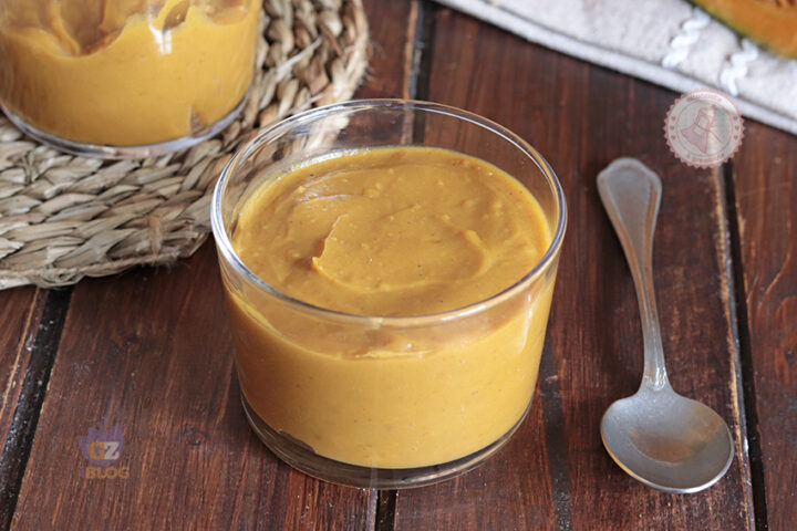 Budino di zucca senza uova