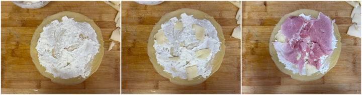 Crepes salate prosciutto e formaggio ricetta