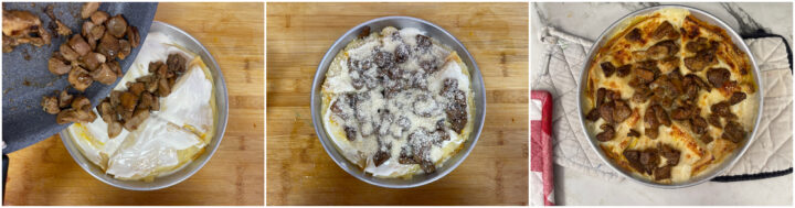 Crespelle zucca e funghi ricetta