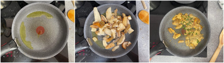 Filetto con i funghi ricetta