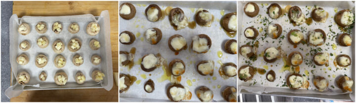 Funghi champignon ripieni ricetta